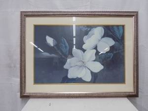 Large Framed Print (Flowers)