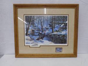 Framed Print Coming Together