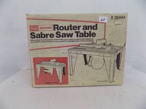 Router & Sabre Saw Table