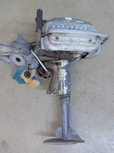 Vintage Evinrude Outboard Motor