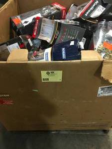 lot 4 image: Pallets with Assorted Knobs and door locks original costumer returns