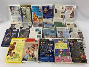 lot 32 image: An Awesome Selection of Vintage Disney VHS Tapes #1