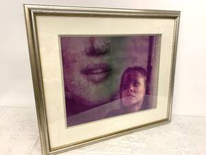 lot 212 image: Lovely Framed Print in Silver Frame