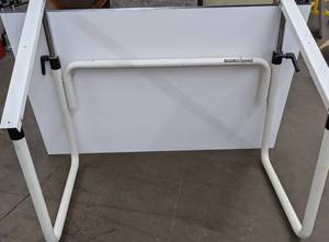 lot 318 image: Italian Architetto Neolt Drafting Table Frame with Non-Original Unsecured Top