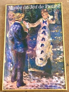 lot 224 image: Framed Renoir Poster The Swing
