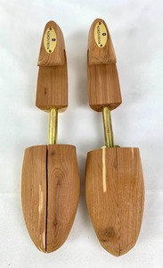lot 226 image: Six Pairs of Size Medium Mens Cedar Shoe Trees from Nordstrom