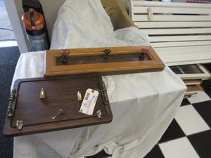 lot 31 image: 2 coat racks