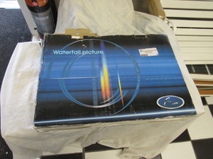 lot 37 image: Very cool electronic waterfall picture