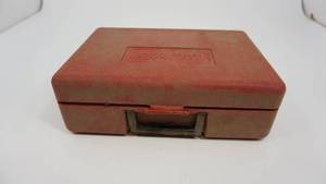 lot 2 image: Skill Power Tool--Electric Jigsaw  487 --Two Speed Switch--45 Degree Tilting Foot --14 HP--Extra Blades  (ln Red Case)