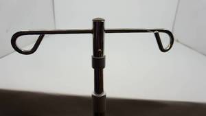 lot 12 image: IV Holder Stand On Four Wheels---Adjustable