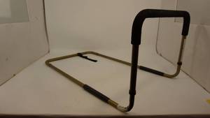 lot 20 image: Bed Handles, Inc.--Adjustable Bedside Assistant  (Model AJ1)-(Push Under Bed)