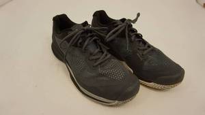 lot 22 image: Wilson Rush Pro Tennis Shoes--Grey & Black--Sz. 12.5
