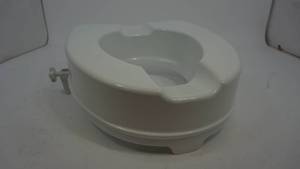 lot 53 image: White Drive Portable Elevated Toilet Seat For Medical Reasons