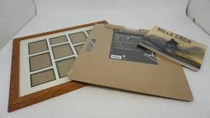 lot 70 image: Drawing Board--18  x  18----Framed & Matted Collogue Picture Frame----Millelacs Photographs By Doug Bennington