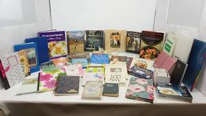 lot 74 image: Miscellaneous Cook Books--Miscellaneous Office Items---ETC