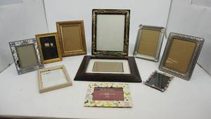 lot 83 image: Ten Picture Frames--Different Sizes
