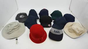 lot 84 image: A Variety Of Caps & Hats--Twelve In Number