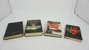 lot 101 image: Three Stephen Kings Books & One Richard Bachman Book