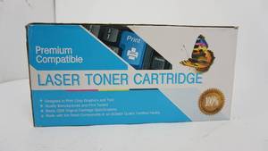 lot 105 image: Premium Compatible Laser Toner Cartridge--CHCE 402 A (yellow)  For Use Width HP Laser Jet Enterprise 500 Color