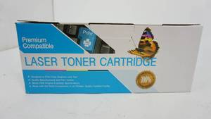lot 108 image: Premium Compatible Laser Toner Cartridge  CHCE 400X  (Black)--For Use With HP Laser Jet Pro 500 Color  M551 dn