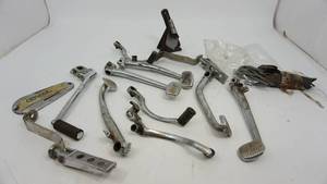 lot 131 image: Motorcycle Items--Fairing Mount Brackets-Kickstands, ETC