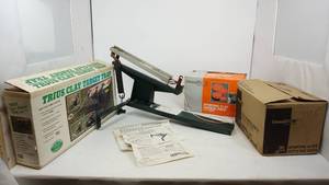 lot 135 image: Trius Clay Target Trap--Champion Traps & Targets Sporting Clay Variety Pack--Clay Target Thrower