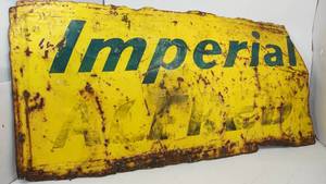 lot 137 image: Metal Sign---Imperial ALFRED