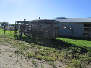 lot 9 image: Titan West OK Corral Fold Out Portable Corral