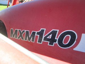 lot 2 image: 2004 Case IH MXM 140 Tractor wLX 162 Loader