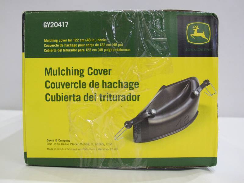 lot 641 image: John Deere 48 in. Mulch Cover GY20417