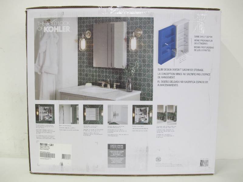 lot 695 image: Kohler 20 x 24 Medicine Cabinet
