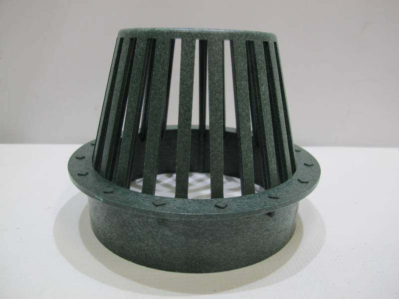 lot 676 image: 9-Pack NDS 0663SDG-01517G 6 In. Green Atrium Grate