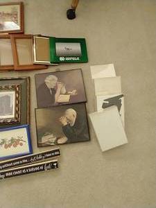 lot 72 image: Art, Frames, Albums, Etc.