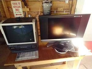 lot 79 image: 2 TVs