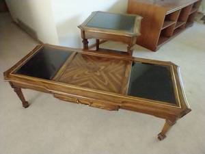 lot 113 image: Coffee Table & End Table