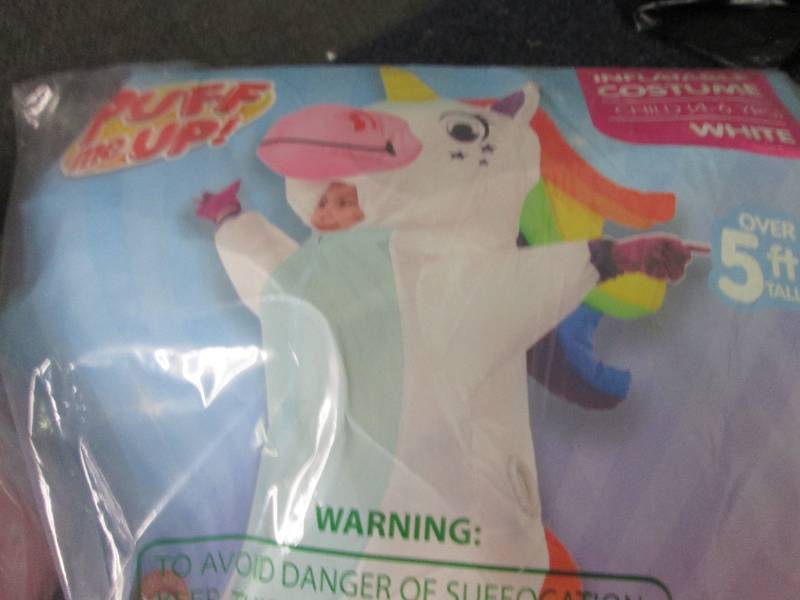 lot 368 image: Out of Pkg Halloween Inflatable Cos...