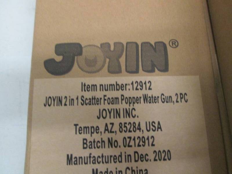lot 89 image: Joyin Pcs 2 in 1 Water Gun Blaster ...