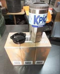 lot 22 image: Case of (6) 14oz Silver Kpic HotCo...