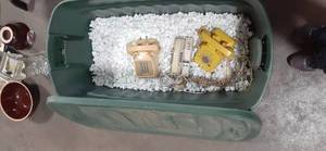 lot 54 image: Very Large Rubbermaid Covered Stora...