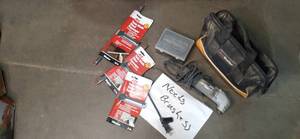 lot 64 image: Soni Crafter Tool Carry Bag filled ...