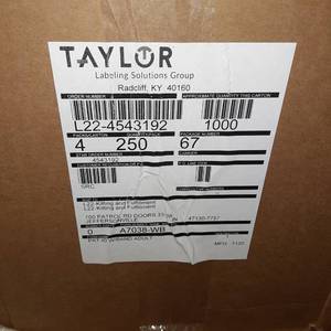 lot 186 image: (8) Cases of Medical Patient ID WBand Adult Wristbands (1,000Ea.)