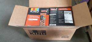 lot 161 image: Case lot of (6) boxes KIND Peanut B...