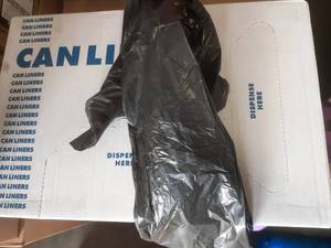 lot 108 image: Case of (500) 2432 trash bags f...