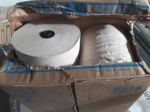 lot 146 image: Case of (6) Brown Hard 8 1-ply EnM...