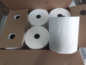 lot 148 image: Case of (6) Brown Hard 8 1-ply EnM...