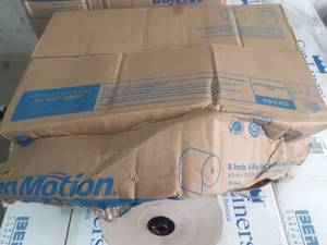 lot 149 image: Case of (6) Brown Hard 8 1-ply EnM...