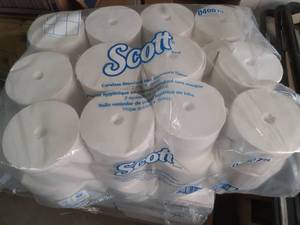 lot 155 image: Case of (36) Scotts Toilet Paper T...