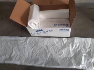 lot 430 image: Case of Rhino-x Coreless Roll Can Liners