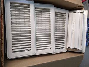 lot 81 image: Box full if White Painted heat or c...
