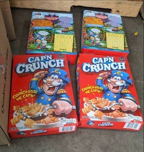 lot 127 image: (4) Boxes of Quaker Captain Crunch ...
